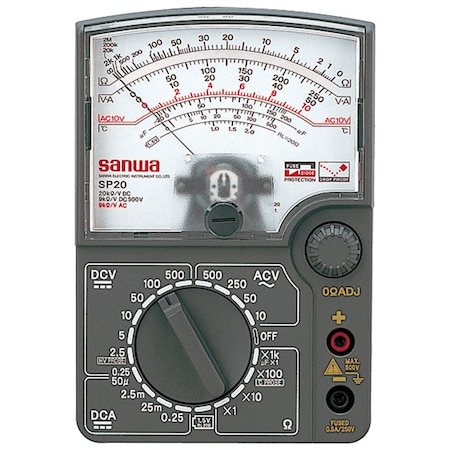 Sanwa Analog Multimeter with Continuity Check Beeper SP20